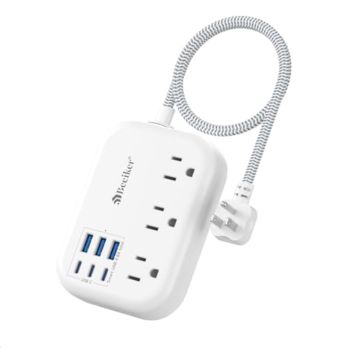 Short Extension Cord 1 Ft (1 FT-24W-980J-White)