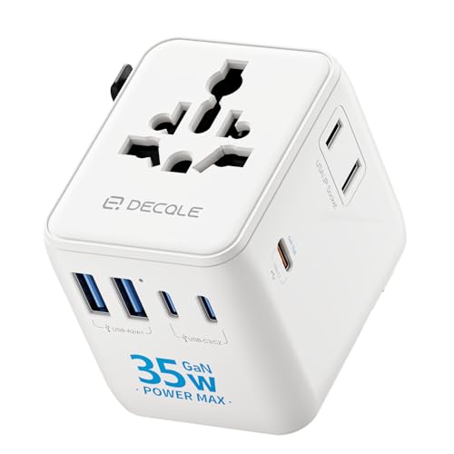 Pro” Universal Travel Adapter 3 USB (3C+2A 35W / White)