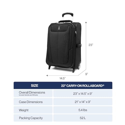 Maxlite 5 Softside Carry (Carry-on 21-Inch / Black)