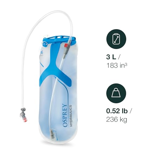 Hydraulics 3L Backpack Water Reservoir with Bite Valve (3L)