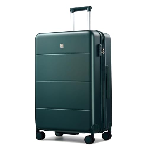 26 Inch Luggage with Spinner Wheels (Blackish Green / 26 Inch EXT)