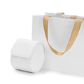 Single Watch Case Portable Travel Watch Roll Box for Women and Men (White)