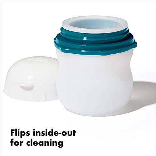 Good Grips Prep & Go Silicone Squeeze Bottles 2 Pack (Squeeze Bottle - 2 Pack / Teal)