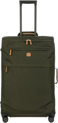 X Bag Large Spinner with Frame (Olive / Checked-Large)