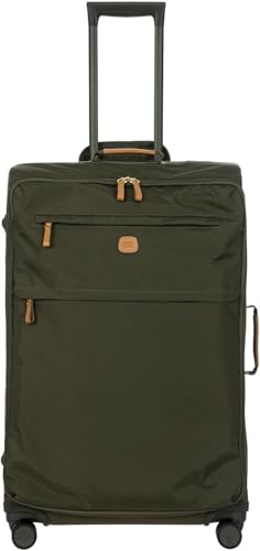 X Bag Large Spinner with Frame (Olive / Checked-Large)
