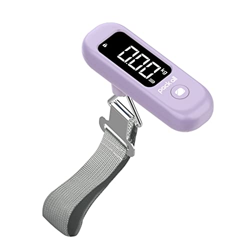 Digital Luggage Scale for Travel (Purple)