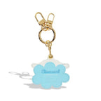 Keychain Case Compatible with Apple AirTag (Cinna Moroll Clouds)
