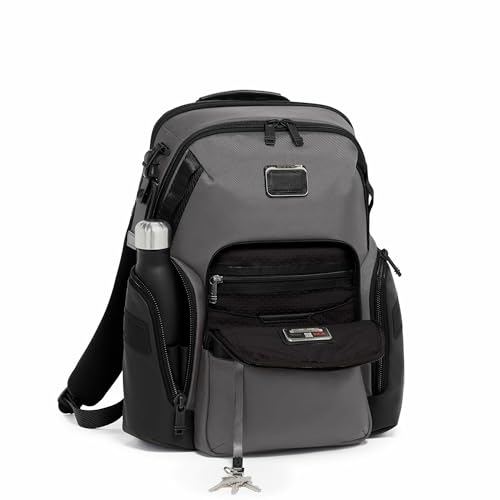 0232793 Men's Backpack Official Authentic ALPHA Bravo "Navigation" Backpack (One Size / Charcoal)