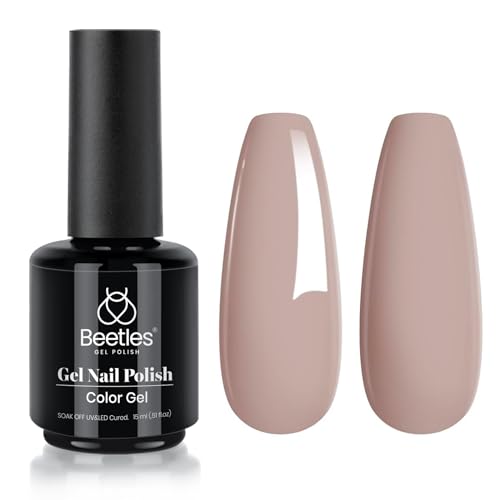 Beetles Beige Gel Nail Polish (N - Creme Grey | Nude Beige)