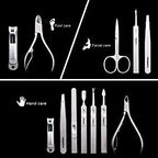 FAMILIFE Manicure Set, Professional Manicure Kit Nail Clippers Set 11 in 1 - Image 7