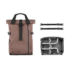 PRVKE Rolltop 31L V4 Photography Bundle (31L (Photography Bundle) / Rolltop / Atacama Clay)