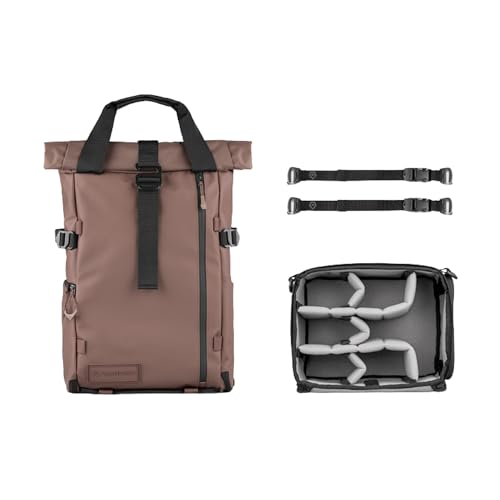 PRVKE Rolltop 31L V4 Photography Bundle (31L (Photography Bundle) / Rolltop / Atacama Clay)