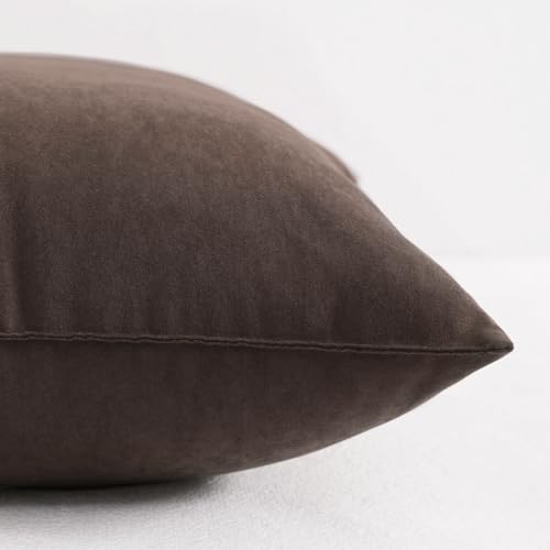 Tiny Pillows Down Alternative 7"x11" 100% Microfiber (Dark Brown / 11"x7")