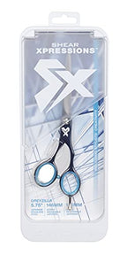 Shear Xpressions 5.75" Professional Hair Cutting Scissors (Greyzilla)