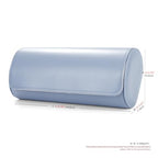 3 Slot Leather Watch Storage Box Light Blue (Sky Blue / 3-Slot)