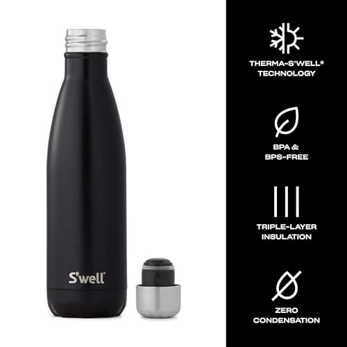 S’well Stainless Steel 17oz Water Bottle (London Chimney / 17 Ounces)