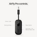 AirFly Pro Bluetooth Wireless Audio Transmitter (Black / AirFly Pro)