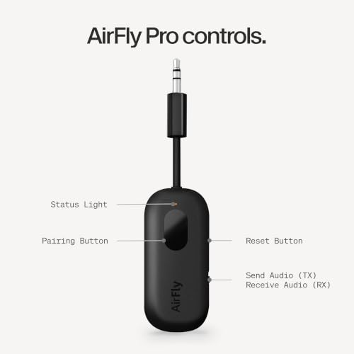 AirFly Pro Bluetooth Wireless Audio Transmitter (Black / AirFly Pro)