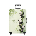 Luggage Cover Washable Suitcase Protector Anti (Panda Climb / L(fits 28-30Inch suitcase))