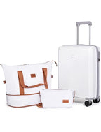 Luggage Sets 3 Piece (White / 3 Piece Sets (21/Db/Tb))