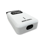 Mini Skull Single Shaver Compact Design that can fit in Your Pocket with a Turbo Charged Motor (White)