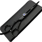 6 Inch Professional Hairdresser Scissors Left Handed Hairdresser Scissors Set (6-inch 2pc-C)