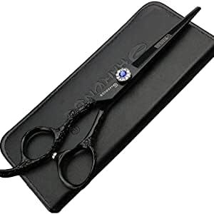 6 Inch Professional Hairdresser Scissors Left Handed Hairdresser Scissors Set (6-inch 2pc-C)