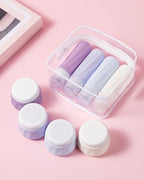 Travel Size Toiletries 8 Pack (3oz bottle 3oz jar / Lavender)