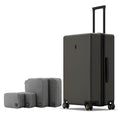 Checked Luggage (Olive Green / 24 Inch)