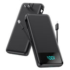Portable Charger for iPhone with Built (Black)
