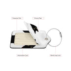 Cat's Gaze 2 Pack Luggage Tag for Suitcase (Cat's Gaze)