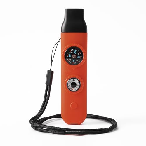 Emergency Survival Safety Whistle (Orange 2pcs)