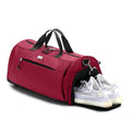 Gym Bag for Women & Men (Red / Medium - 20 x 10 x 10″)