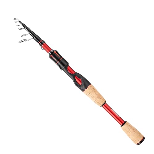 XPEDITE LITE Portable Telescopic Fishing Rods & Combo (6'-M-Fast / Rod- Spinning)