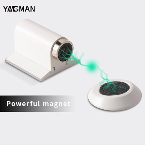 Magnetic Door Stopper Floor Mount (White)