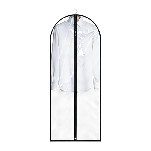 Dress Bags for Gowns Long (Clear / 65''- 1 Pack)