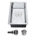 10" Undermount Bar Sink (Brushed / D10"xW18"xH8")