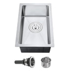 10" Undermount Bar Sink (Brushed / D10"xW18"xH8")