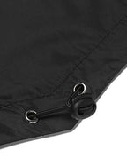 Men's Packable Rain Jacket Outdoor Waterproof Hooded Lightweight Classic Cycling Raincoat (Black / X-Large)