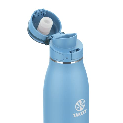 Traveler Stainless Steel Travel Coffee Mug with Flip (Bluestone / 25 Ounces)