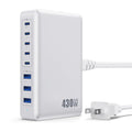 USB C Charger 430W USB C Charger Block (A-White / 430W)