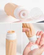 Travel Size Toiletries 8 Pack (3oz bottle 3oz jar / Maple Leaf)