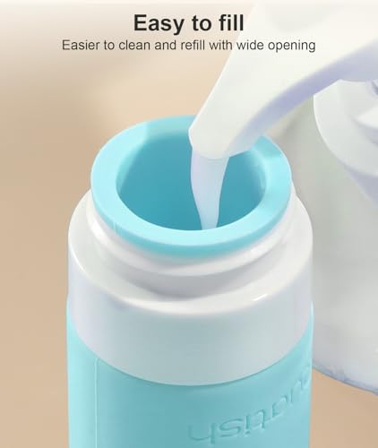 Travel Bottle for Toiletries 6 Pack (Periwinkle)