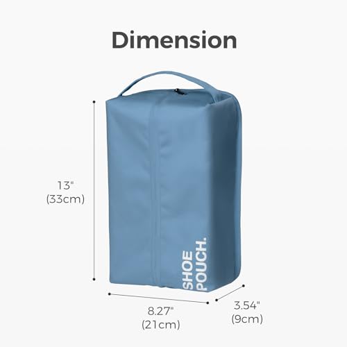 Stylish Shoe Bag for Travel (Dark Blue / Regular)