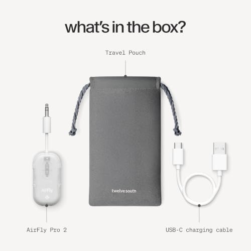 AirFly Pro 2 Bluetooth Adapter (Glacial White / AirFly Pro 2)