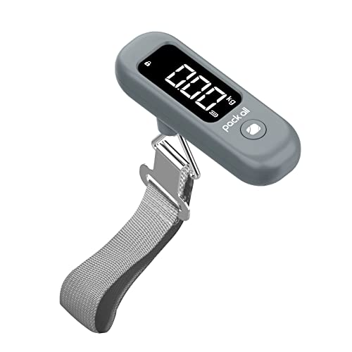 Digital Luggage Scale for Travel (Rock Grey)