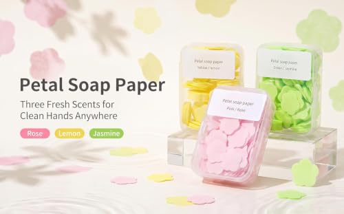 4 Boxes Paper Soap