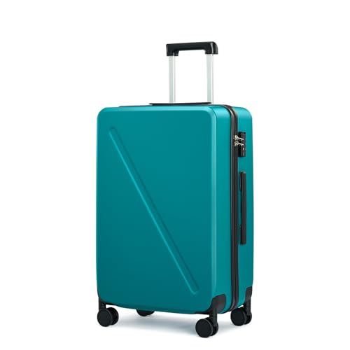 24 Inch Medium Checked Luggage (Checked In 24 Inch / Caribbean Blue)