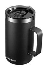 20 oz Insulated Coffee Mug (A1.Black / 20 ounces (1 pack))