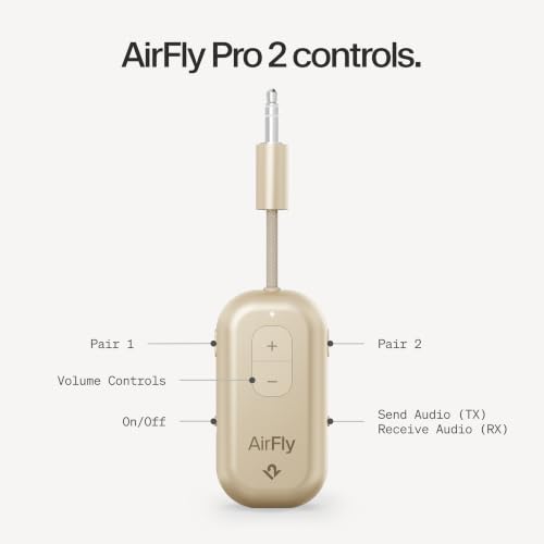 AirFly Pro Bluetooth Wireless Transmitter (Gold / AirFly Pro 2)